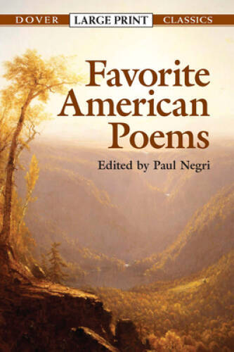 Favorite american poems dover - american, (dover