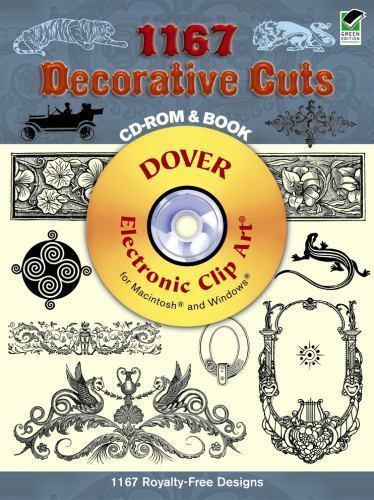 1167 decorative cuts dover - cuts;,